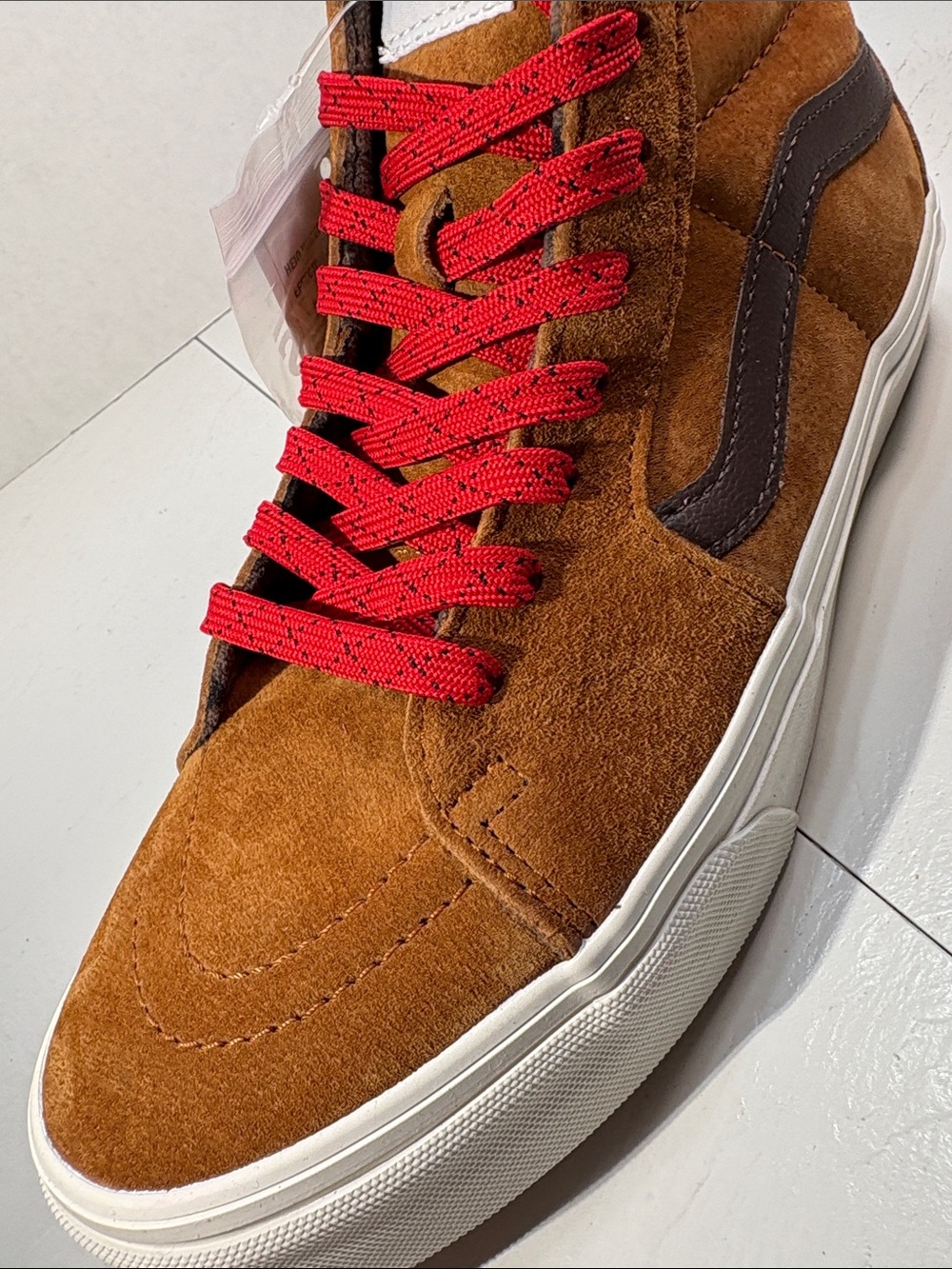 NWT Vans SK8 Hi Top Action Sneakers Women’s 9 - Picture 6 of 10